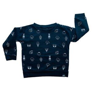 Whistle & Flute Limited Edition Kawaii Designs Unisex Sweatshirt Size 6/12 mo